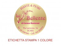 Etichette adesive grandi per fioristi, fiorai e vivaisti (mm 51X51)  (cod.94G)